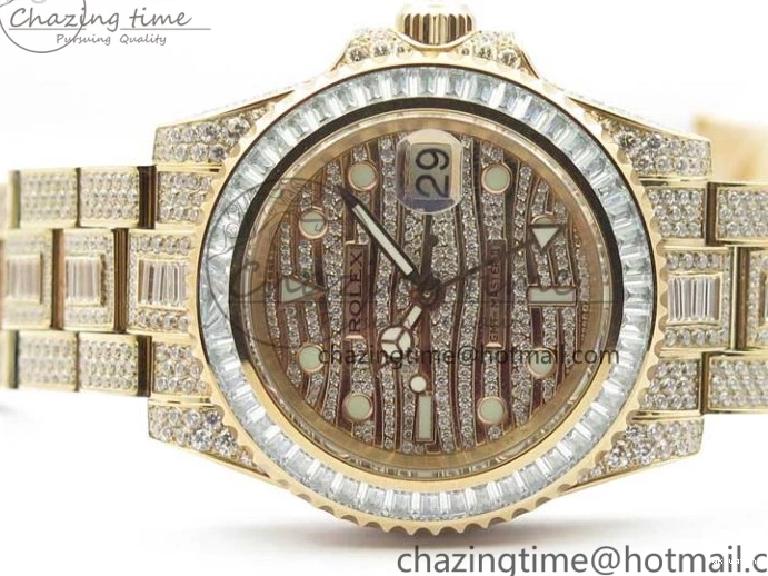 GMT RG A2836 Master Edition Full BRIL II Best 116769 TWF Diamonds 0314